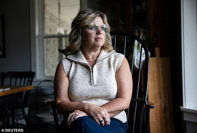 Dawn Heidlebaugh (pictured), a mother-of-four from Ohio, said taking Ozempic left her feeling suicidal