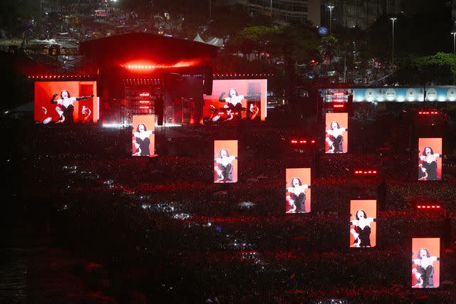 MAURO PIMENTEL/AFP via Getty An estimated crowd of 2.5 million gathered for Lady Gaga's Rio de Janeiro concert on May 3