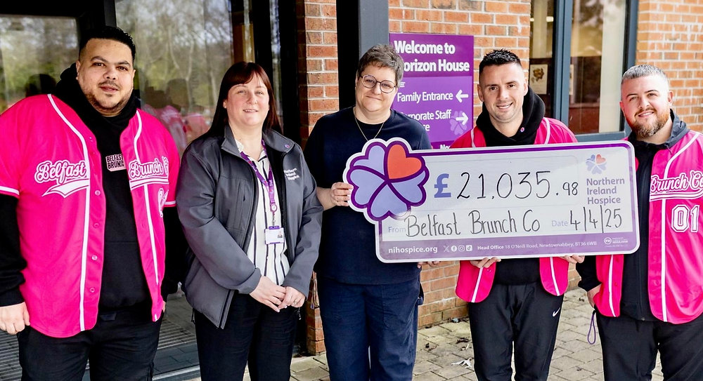 Belfast Brunch Co helps raises over £21,000 for Northern Ireland Hospice at Ballymena fundraiser