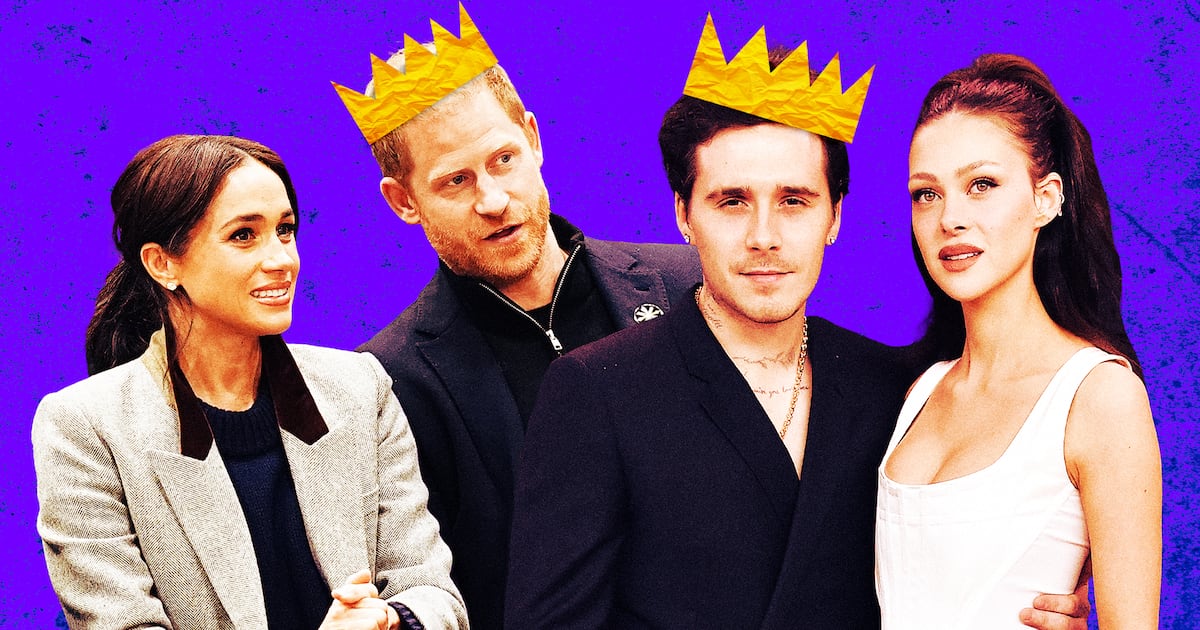Harry and Meghan Have Somehow Been Sucked Into Another ‘Royal’ Family’s Feud: The Beckhams