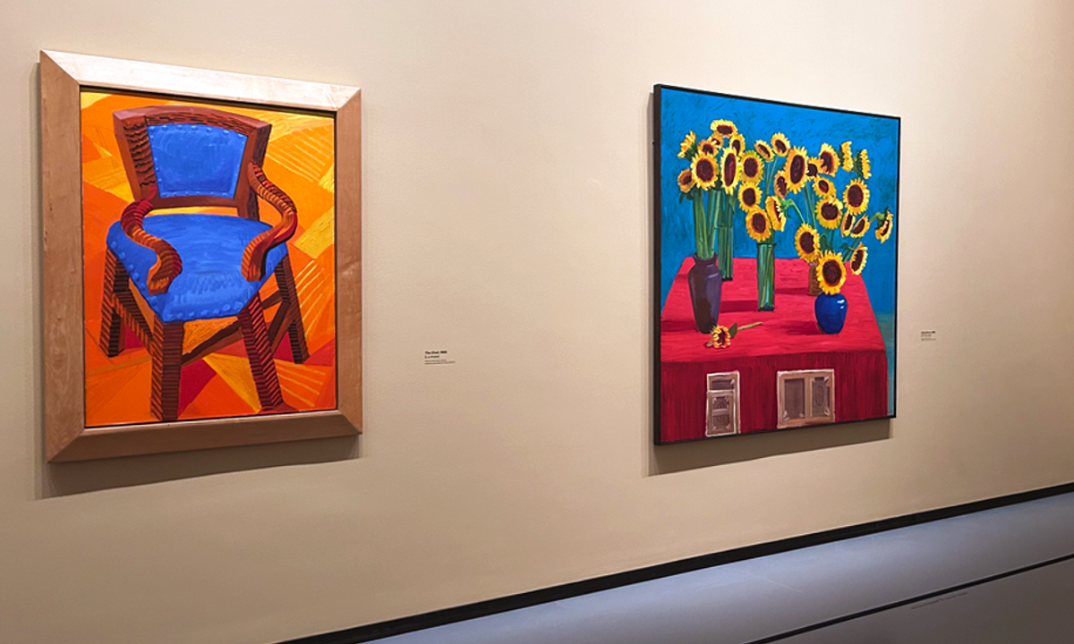 Huge Paris exhibition reveals David Hockney’s love of Van Gogh
