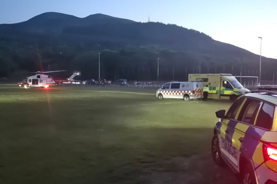 Scene of the Mourne rescue mission on 10.05.2025. Credit: Police Newry, Mourne & Down