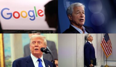Google stock panic, Microsoft vs. Amazon, Jamie Dimon on tariffs: Markets news