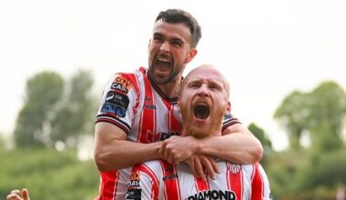 Derry City 2 Shelbourne 0