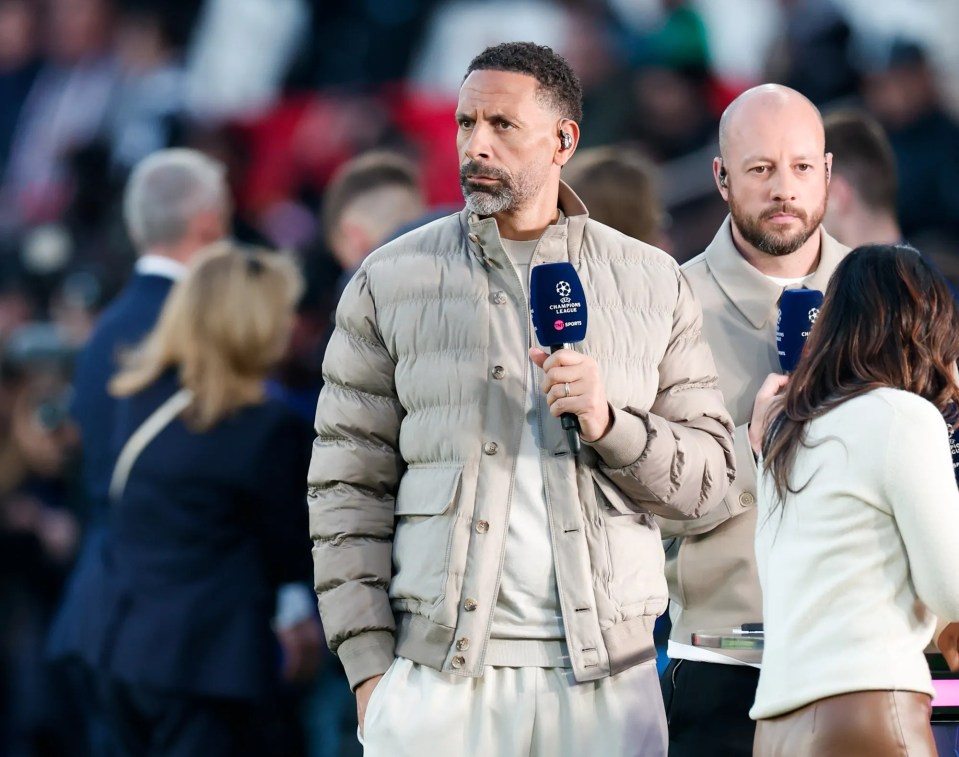 Rio Ferdinand has been a staple of TNT Sports' European football coverage
