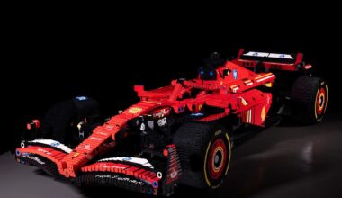Full-Size Lego Formula 1 Ferrari Race Car Wows Crowds at Miami GP