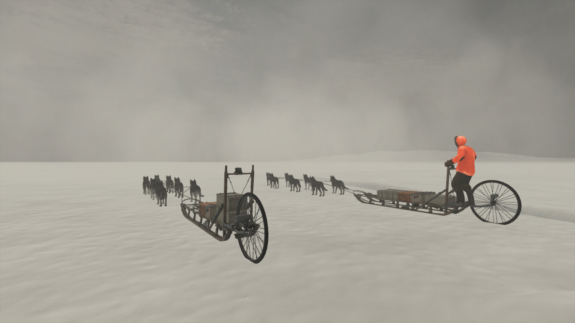 The Frozen Night experience features Stonington Island, a key dog-sledging base.