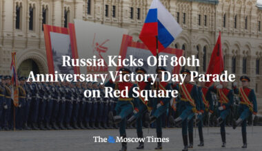Russia Holds 80th Anniversary Victory Day Parade on Red Square