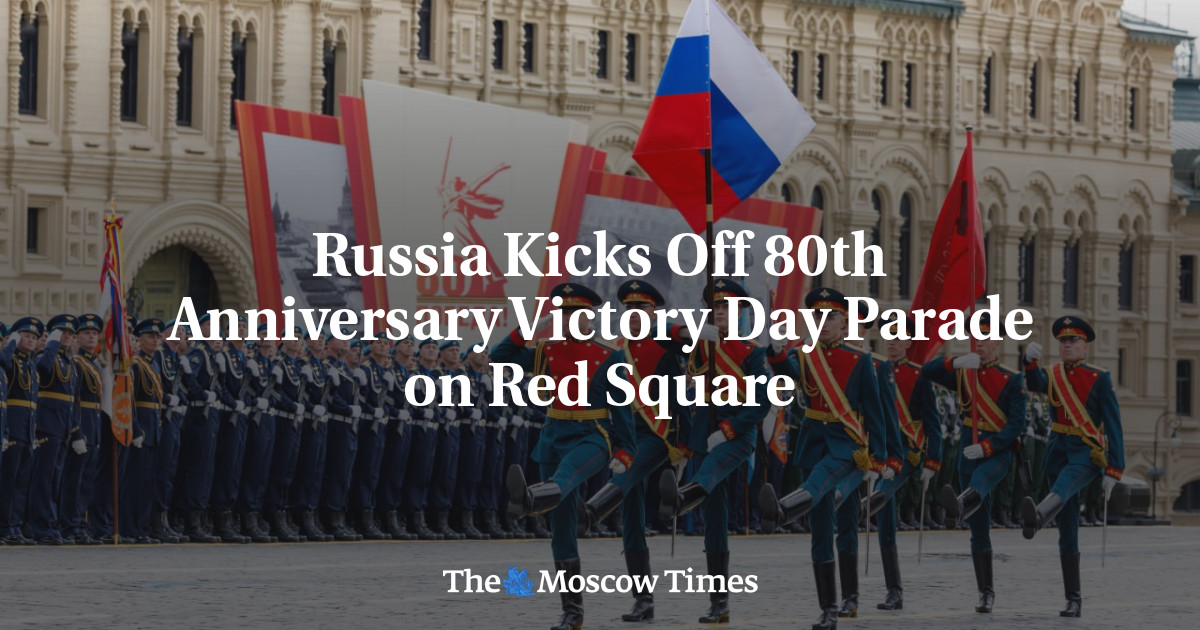 Russia Holds 80th Anniversary Victory Day Parade on Red Square