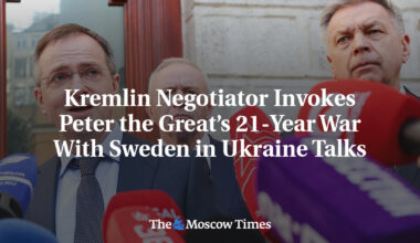 Kremlin Negotiator Invokes Peter the Great’s 21-Year War With Sweden in Ukraine Talks
