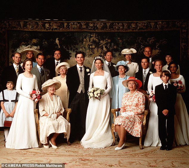Members of the Royal Family attended Sarah's wedding to Daniel Chatto in 1994