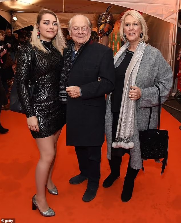 David credits his wife Gill Hinchcliffe, whom he shares a daughter Sophie with, for being 'so supportive and understanding' about it all, despite the shock they were both in