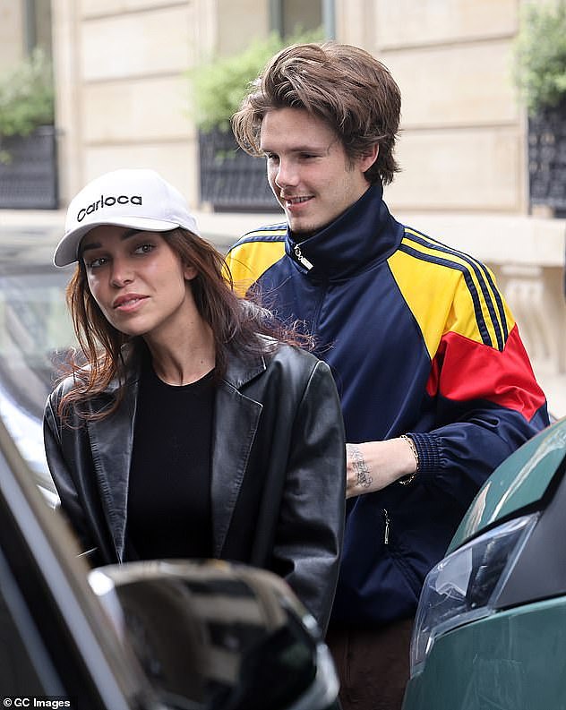 Even when out and about Cruz and Jackie spark a young resemblance to Posh and Becks in their baseball caps and sports tops