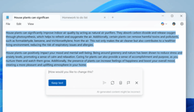 Microsoft Notepad's latest AI trick churns out custom text for you
