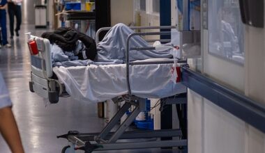 Corridor care was 'now normal' at the Royal Sussex County Hospital in Brighton , it added, where 1,200 patients waited at least 12 hours for a bed last month