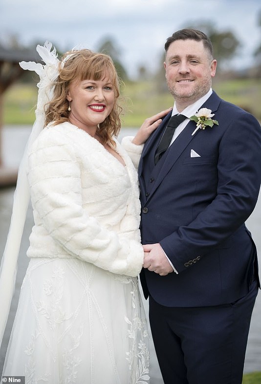 Looking better has allowed Kate to shine again after her disastrous marriage to school teacher Tim Gromie (right) on MAFS Australia. But more importantly she has lost dangerous internal fat