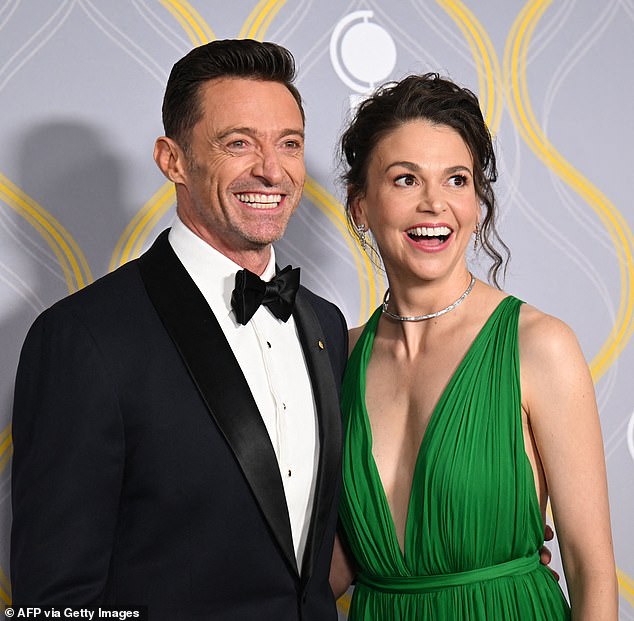 Jackman and Furness announced their separation in September 2023, not long before rumors of Jackman's romance with Sutton Foster erupted (Jackman and Foster pictured together in 2022)