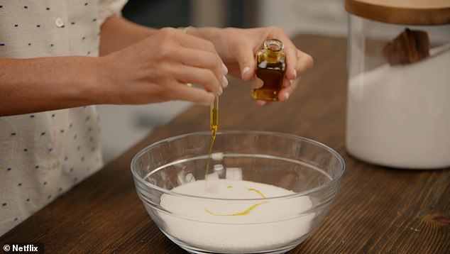 She added Epsom salt, Himalayan salt, arnica oil and lavender oil to the mixture. Epsom salt can be dangerous for diabetics