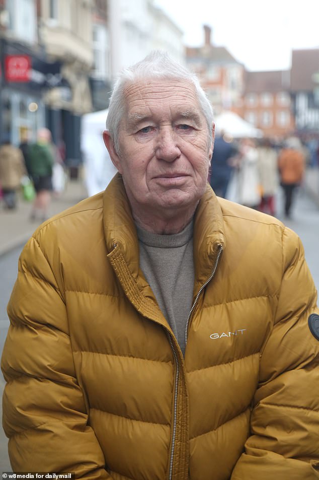 John Harford, 76, a retired lorry driver, says the town is a nice place to live but like anywhere it has its 'best bits and bad bits'