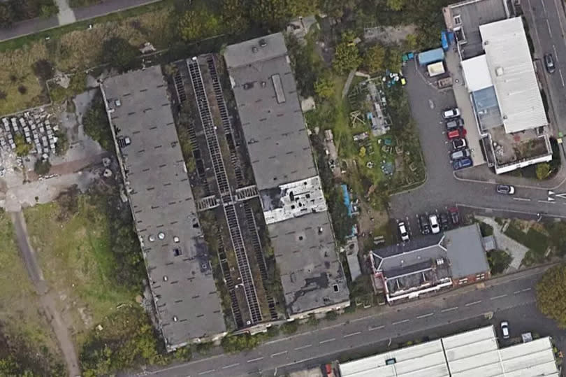 The former production block at Madelvic House
