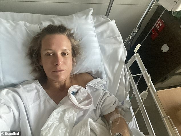 The mother-of-four, 45, experienced seemingly innocuous early symptoms of bone pain and fingernail pain