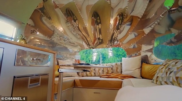 George Clarke gasped that the interior of Catling's campervan even resembled a 'luxury private jet'