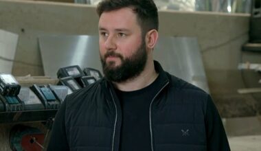 James Catling, 32, (pictured on Amazing Spaces) allegedly attacked a woman at an upmarket pub in Great Tew, Oxfordshire, in September 2022