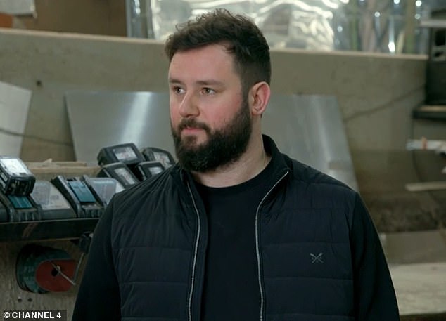 James Catling, 32, (pictured on Amazing Spaces) allegedly attacked a woman at an upmarket pub in Great Tew, Oxfordshire, in September 2022