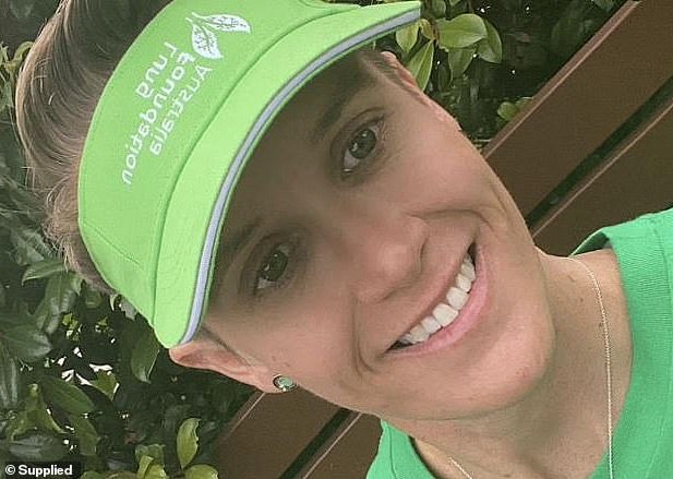 Carly Magnisalis is one of an increasing number of women who have never smoked but are suffering late stage lung cancer