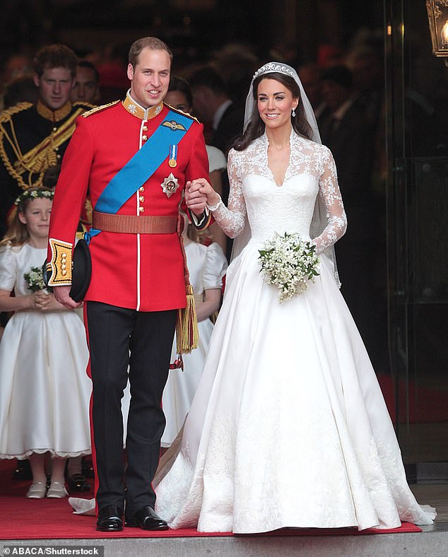 William and Kate ¿ who first crossed paths at the University of St Andrews in 2001 ¿ are spending their anniversary north of the border. (Pictured: The royals' 2011 wedding)