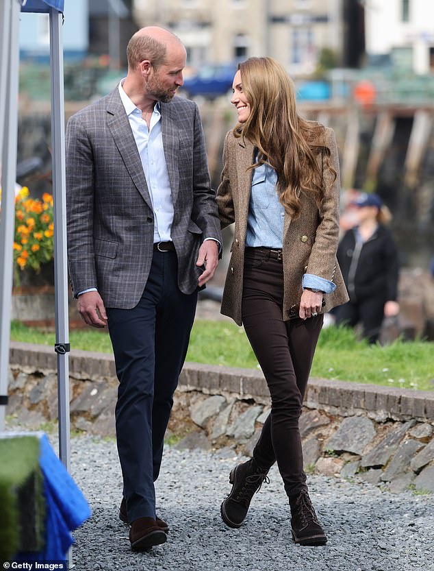 She and her husband Prince William looked as loved up as ever as they celebrate their 14th wedding anniversary