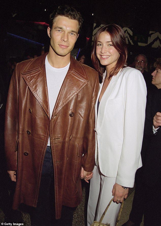 The former model also famously dated British TV presenter Lisa Snowdon (pictured in 1997)