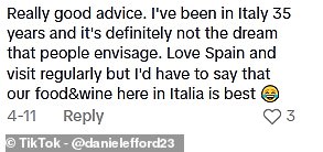 In the comments, hundreds of viewers shared a similar sentiment to Efford