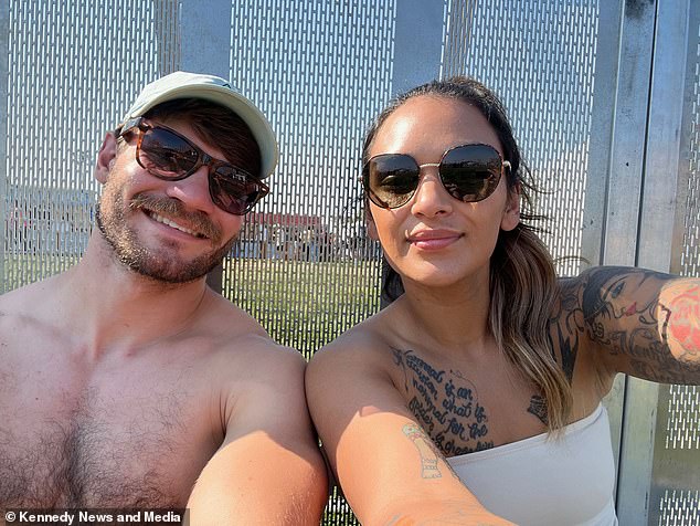 Isabel (pictured with Christopher) now aims to raise awareness about mental health and plans to run the Chicago Marathon in October 2025 to support the American Foundation for Suicide Prevention