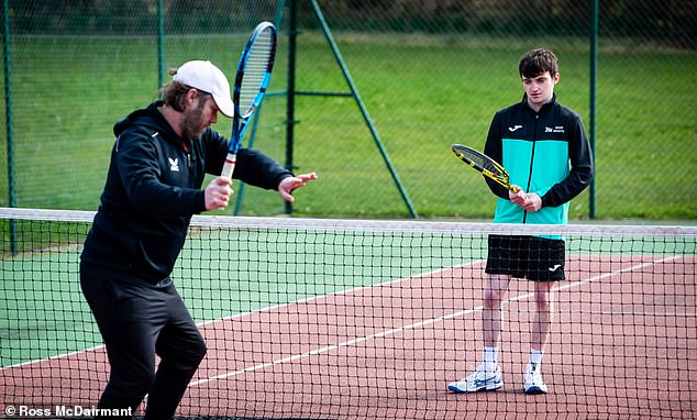 Moody is coached by Gary Smith, brother of Team GB's former Davis Cup captain Leon Smith