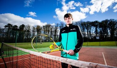 Aidan Moody has played in two Australian Opens in their learning disability category