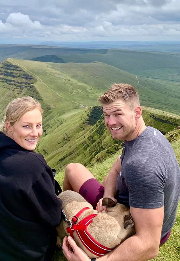 Ms Damarell, an aunt, had previously married Leeds-based solicitor James Damarell in 2019, but the pair were said to have become estranged. Pictured: Jade Damarell and estranged husband James