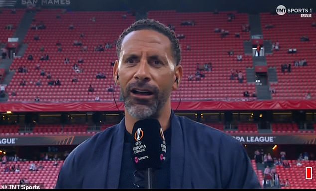 Rio Ferdinand praised the 'nonchalance' of a returning Man United star against Athletic Bilbao
