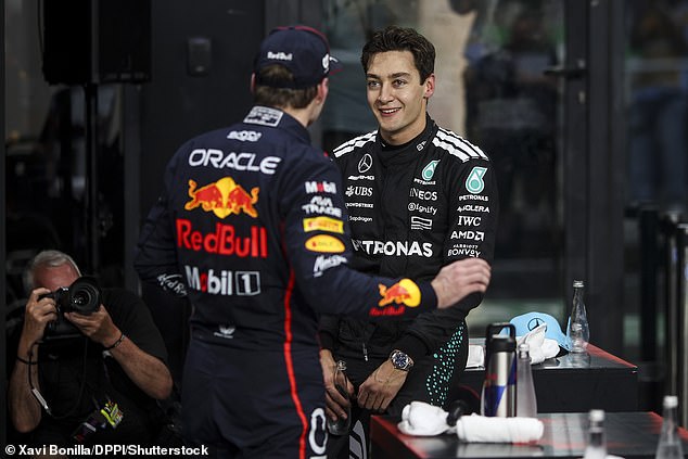 Mercedes boss Toto Wolff’s ardour for world champion Max Verstappen seems to have waned, just as Russell’s results increasingly make their own argument