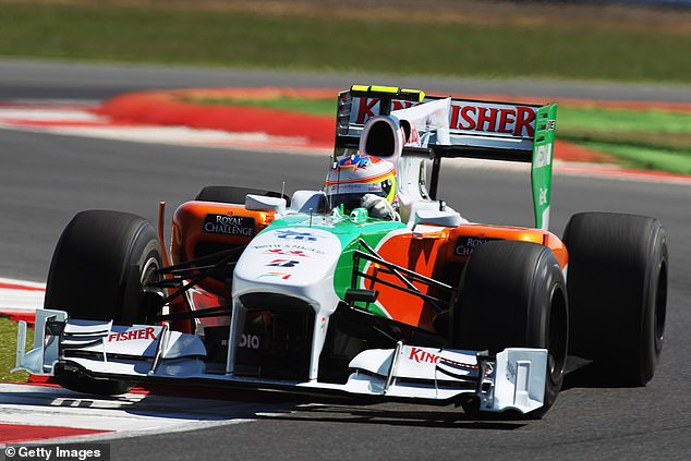 Di Resta raced 59 times in Formula One with a best finish of fourth, which he managed twice
