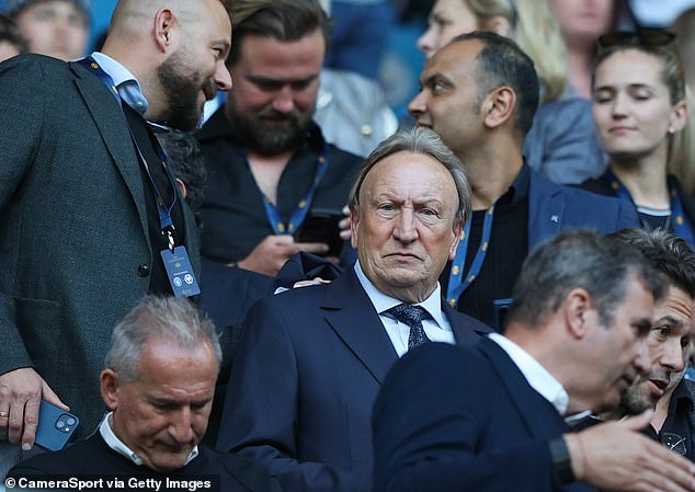Their victory was watched on by Neil Warnock, who was a hit among City's players this week
