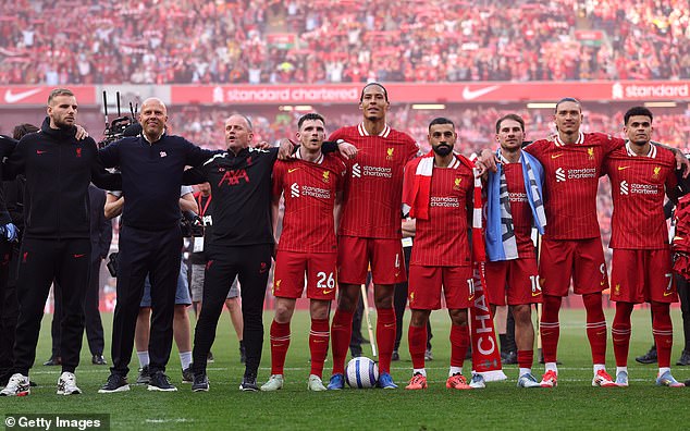 Slot now wants his title-winning Reds side to taste the sweetness of success again and again