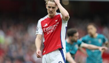 Martin Odegaard admitted Arsenal were ¿too sloppy¿ and unacceptable against Bournemouth