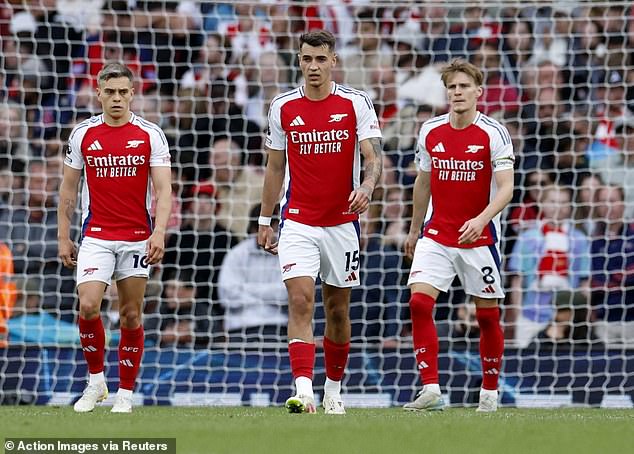The Gunners have now dropped 21 points from a winning position in the league this season
