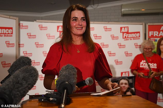 Ali France won the seat of Dickson in Australia's 2025 federal election