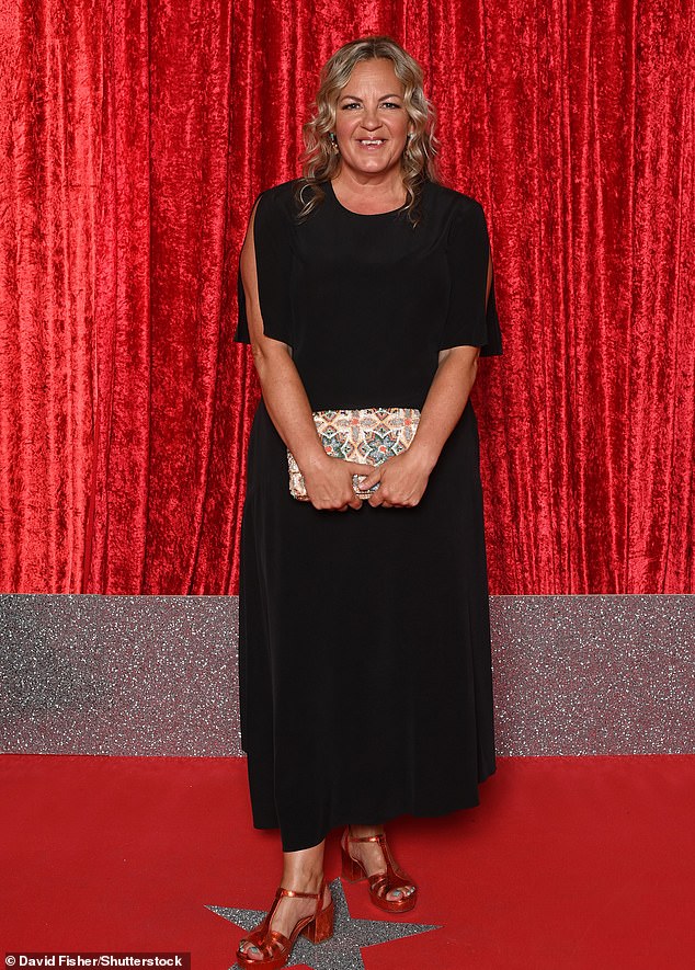Lorraine lost five stone in 12 months and now feels better than ever after being axed from EastEnders (pictured in June 2023)