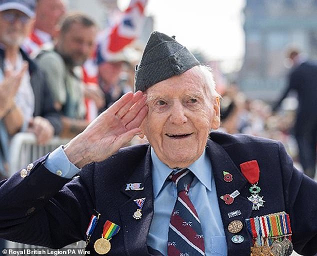 Bernard Morgan, 101, will be at the heart of the commemorations to mark the 80th anniversary of Victory in Europe Day