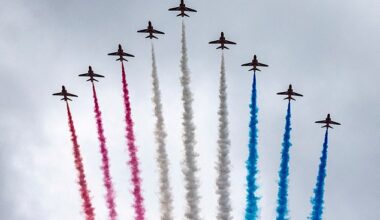 The Red Arrows will take part in a flypast over London as part of events to mark 80 days since VE Day