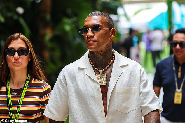 The 28-year-old took a trip to Miami for the Grand Prix after his grudge match with Eubank Jr