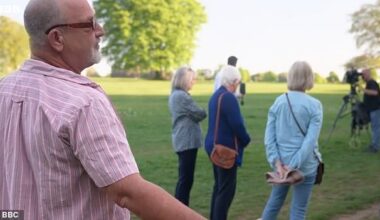 A furious Bristol van dweller identified as Danny has interrupted a BBC report to accuse locals of a 'hate crime ' as they called for action against people setting up camp near Clifton Down